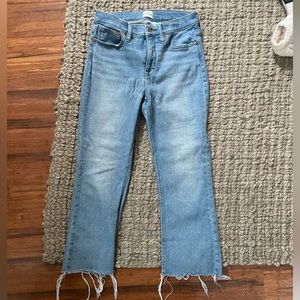 J. Crew Billie denim boot crop
